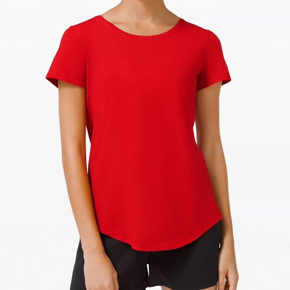 LuluLemon Red T-Shirt